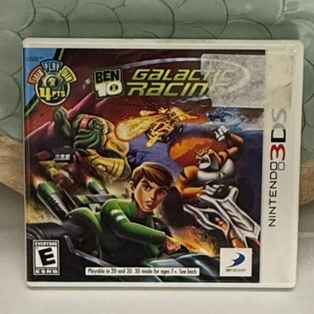 NINTENDO Ben 10 Galactic Racing Cartridge, Case and Instruction Booklet